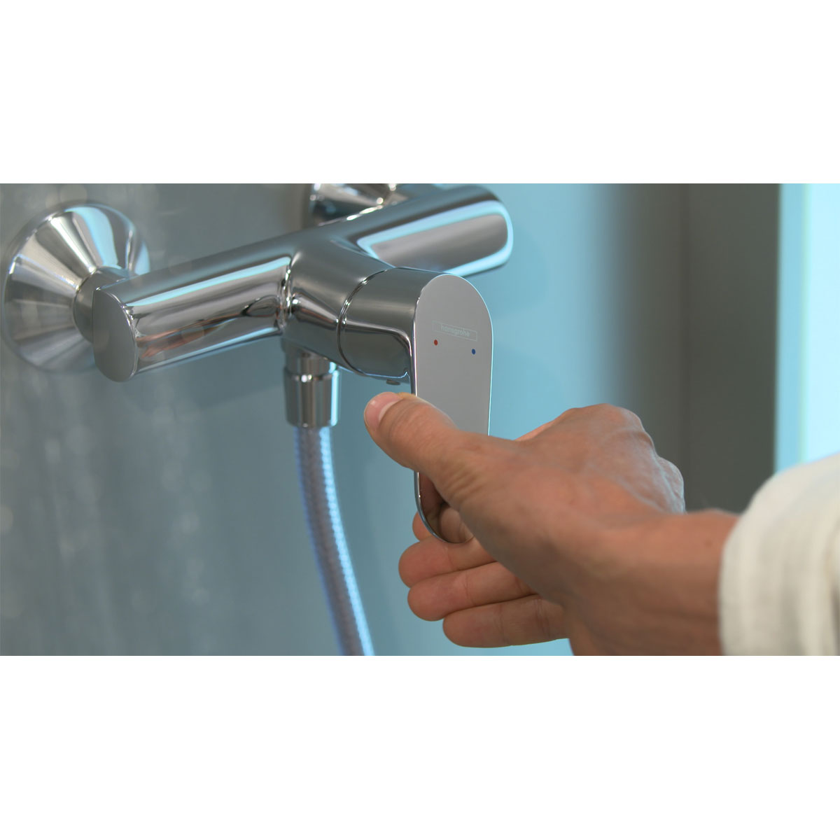 Hansgrohe Einhebel-Brausemischer Focus Aufputz chrom Bild 3