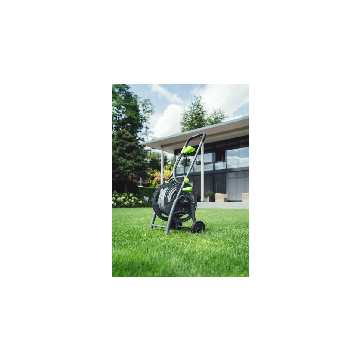 GEKA  Schlauchwagen Stahl pulverbeschichtet Bild 8