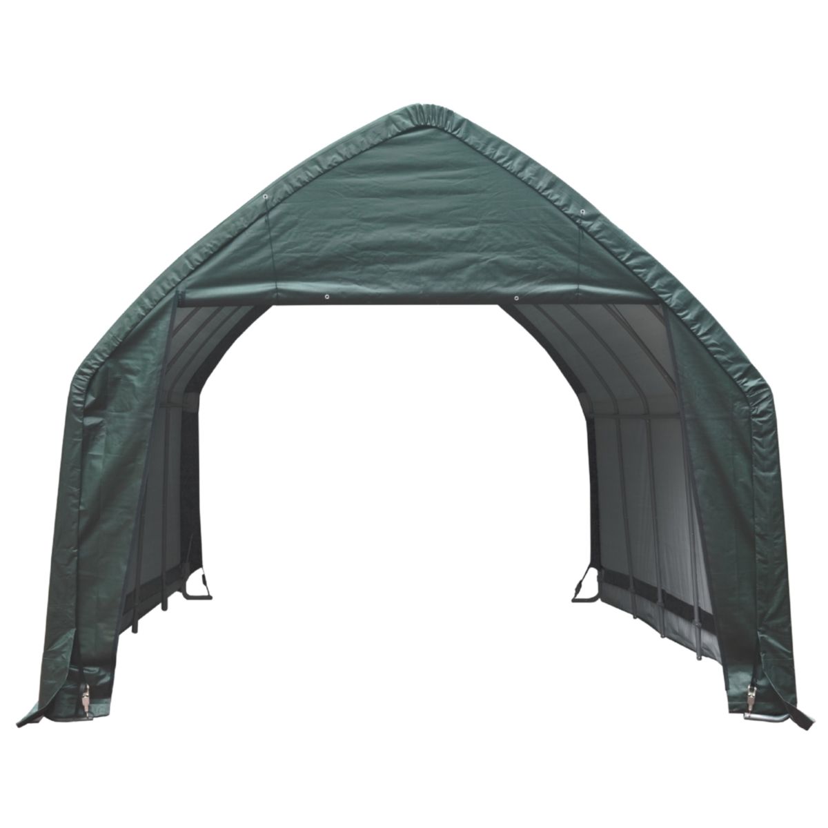 ShelterLogic Zeltgarage Gerätehaus 23,8 m² 610x390x370 cm