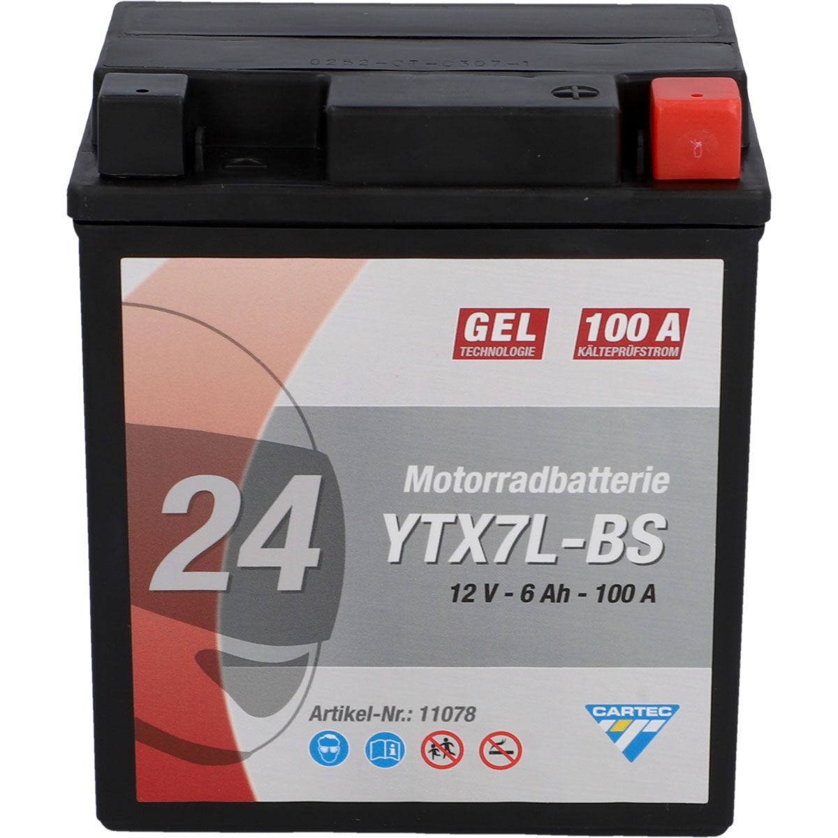 Batterie GEL YTX7L-BS 7Ah 160A Bild 1