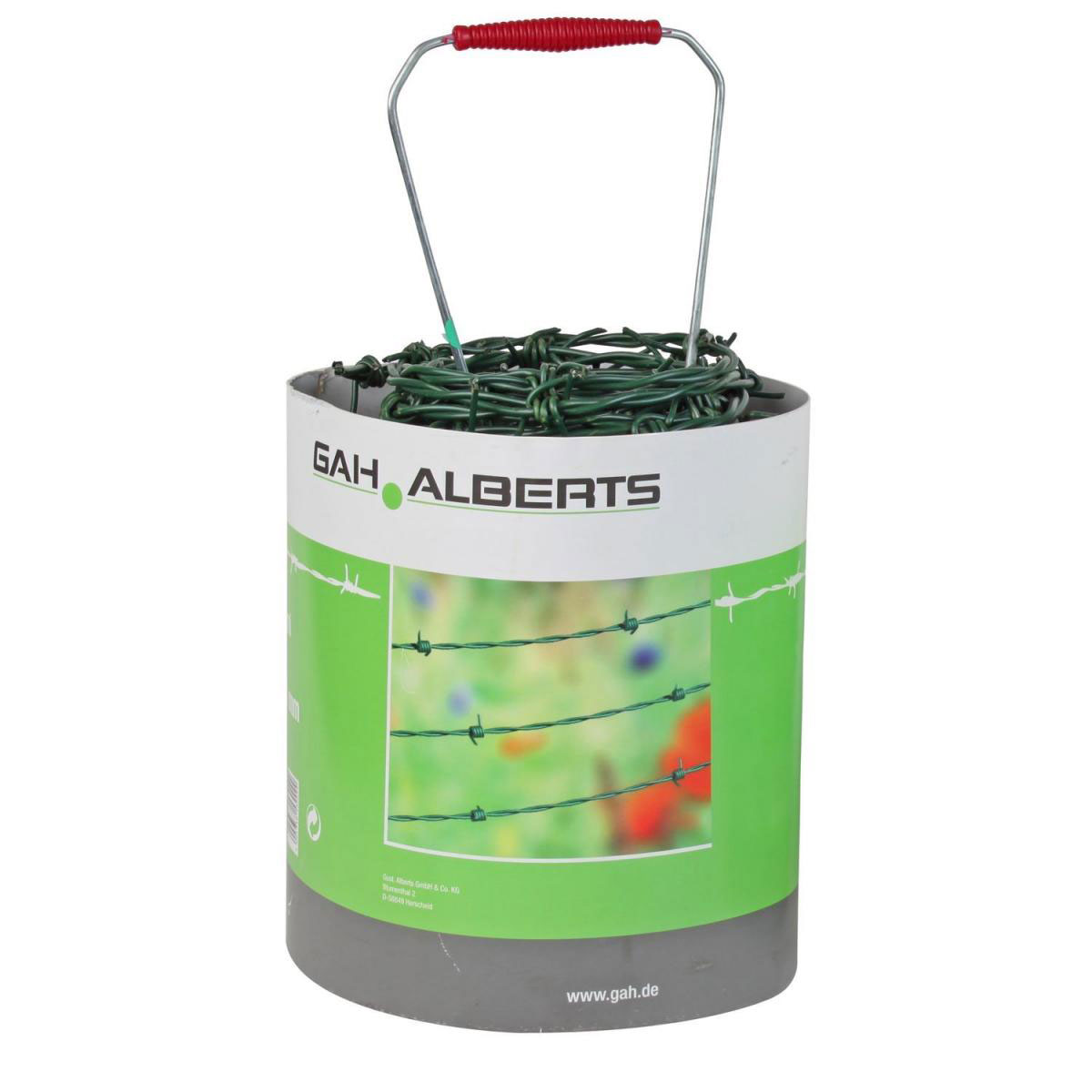 GAH Alberts Stacheldraht grün 25 Meter