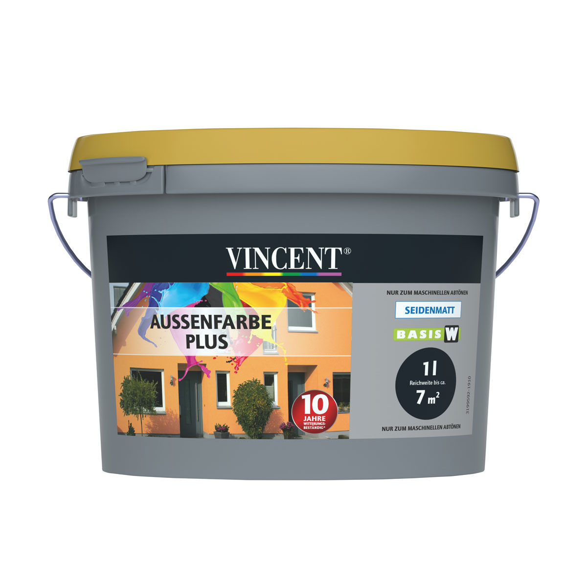 Vincent  FassadenfarbeAussenfarbe Plus Mix it 1 l