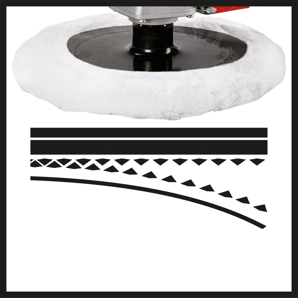 Einhell Akku-Polier- und Schleifmaschine C E-CP 18/180 Li-E-Solo Bild 12