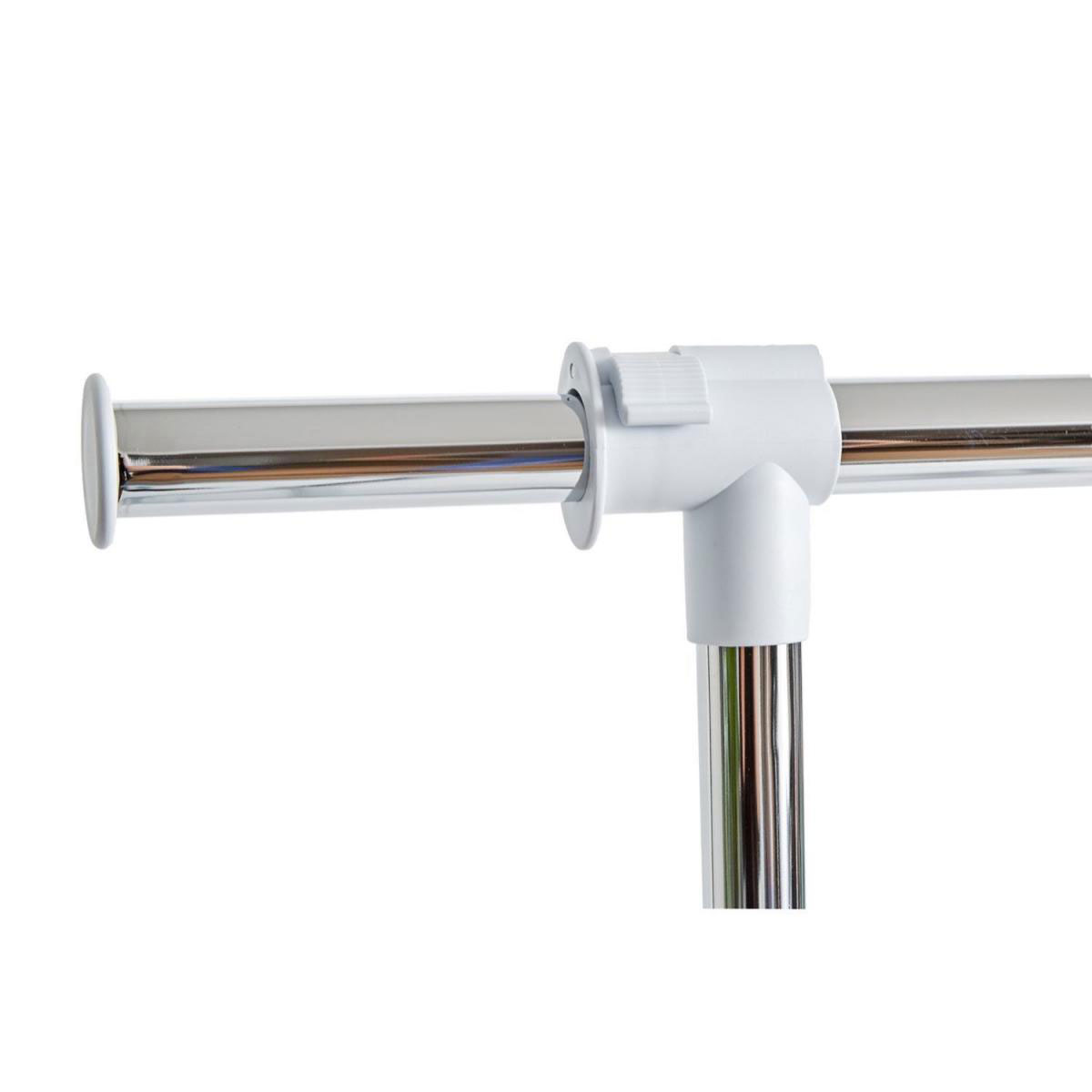 Roll-Kleiderständer XXL 90-134 x 44 x 95-169 cm Bild 4