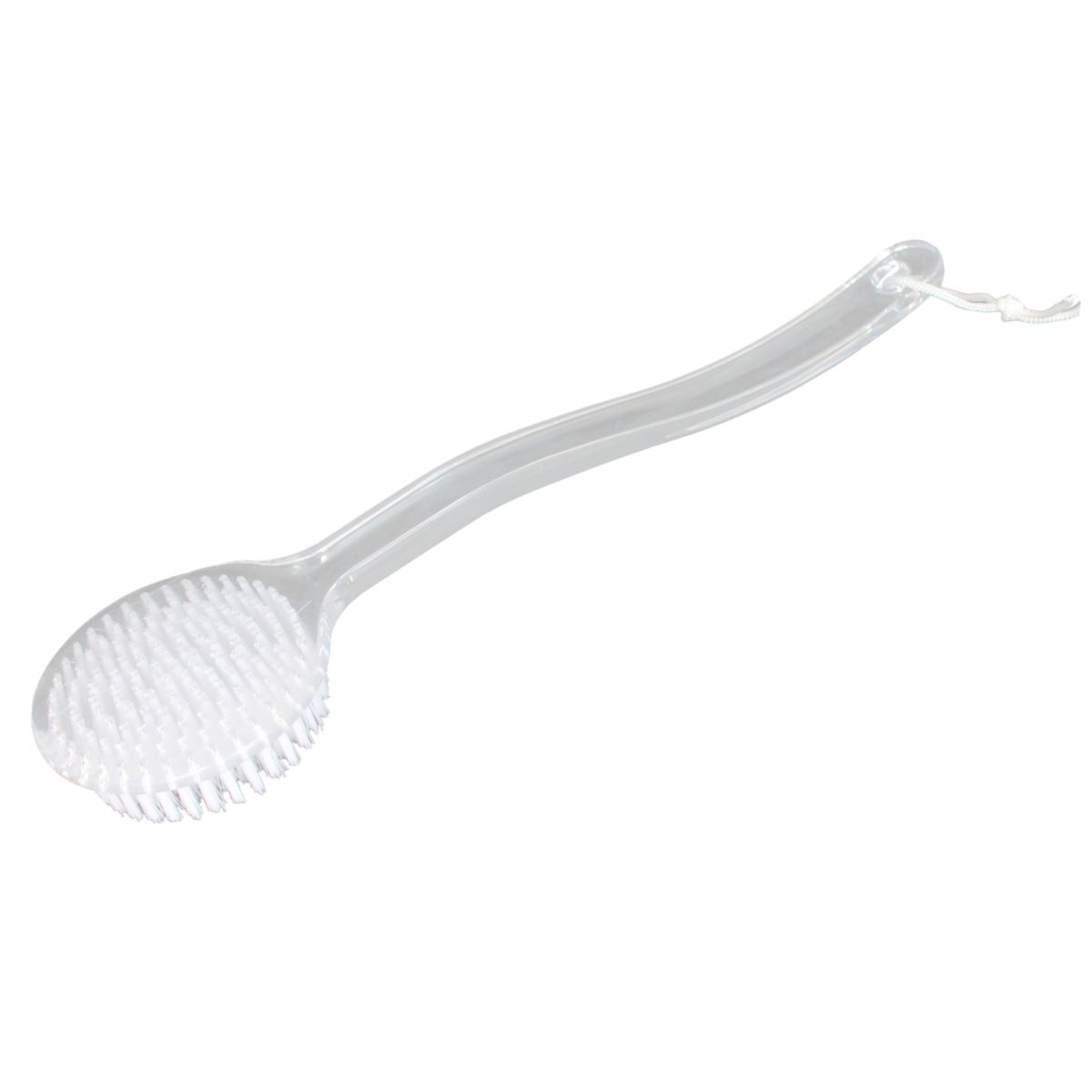 Massagebürste 345 x 90 x 35 mm transluzent