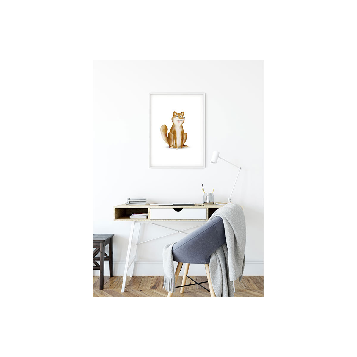 Komar  Wandbild Cute Animal Dog 40x50 cm Bild 5