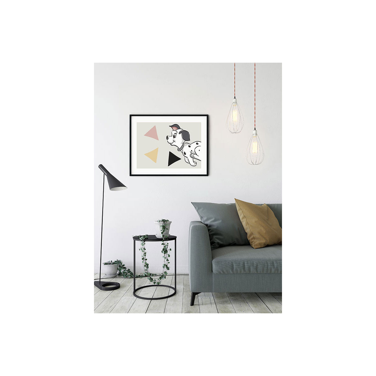 Komar  Wandbild 101 Dalmatiner Angles Landscape 50x40 cm Bild 6