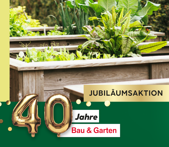 Rabatt-Gutschein beim Kauf eines ausgewählten Hochbeets⁴⁾