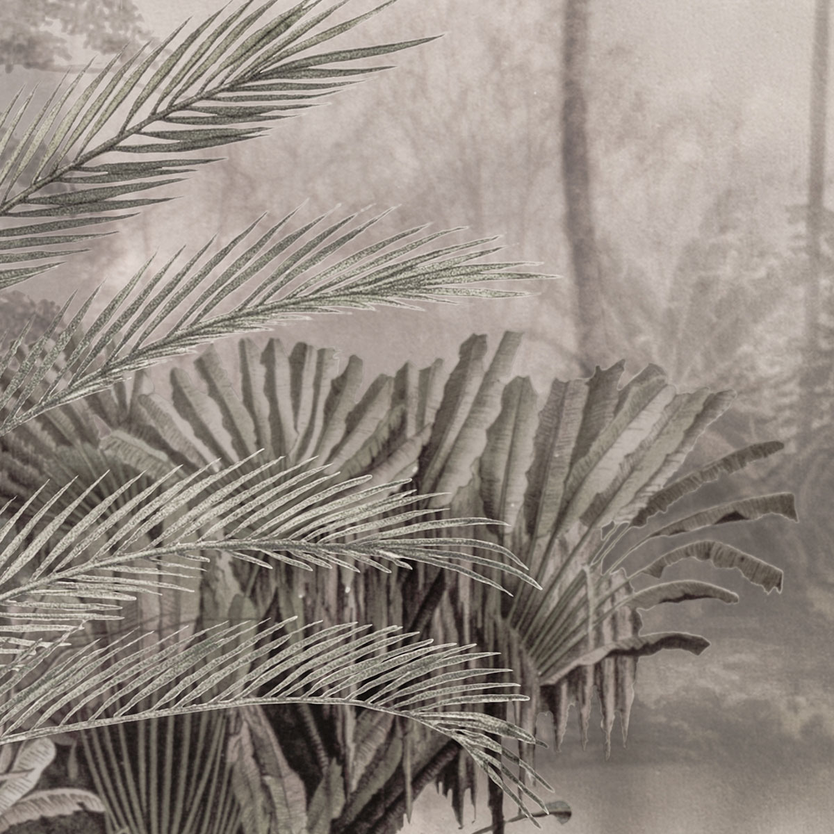 Komar  Vlies Fototapete Lac des Palmiers 200x250 cm Bild 5