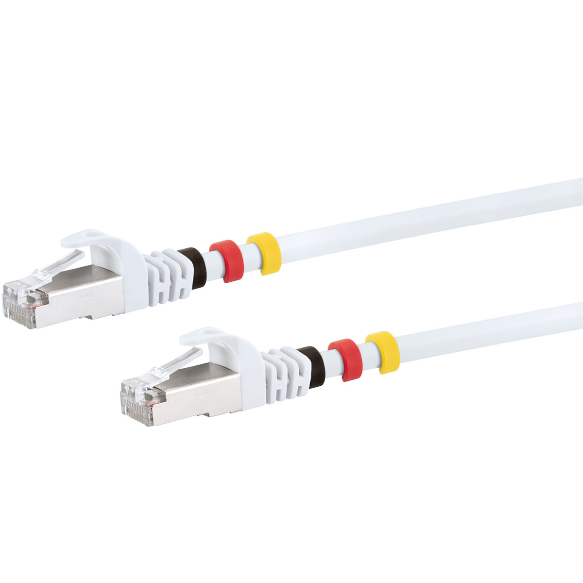 Schwaiger  Netzwerkkabel CAT7 10 m weiß Bild 2