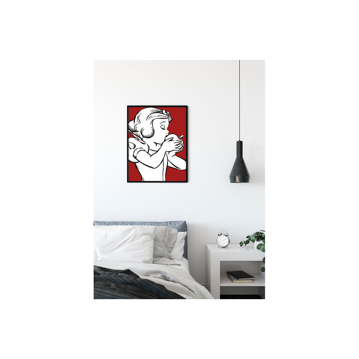 Komar  Wandbild Snow White Apple Bite red 30x40 cm Bild 4