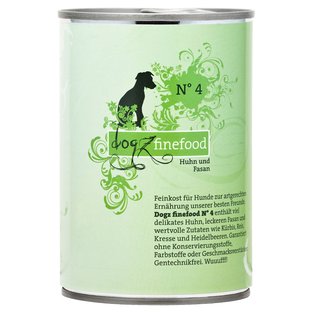 Dogz finefood Dose No 4 Huhn Fasan 400g