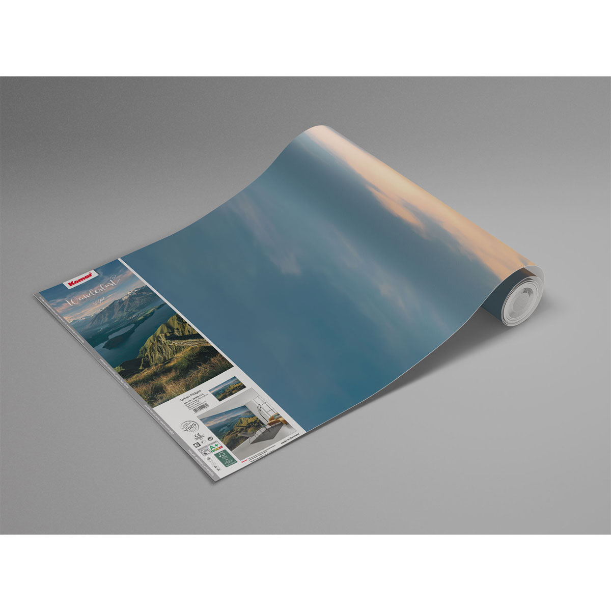 Komar  Vlies Fototapete Green Ridges 450x280 cm Bild 7