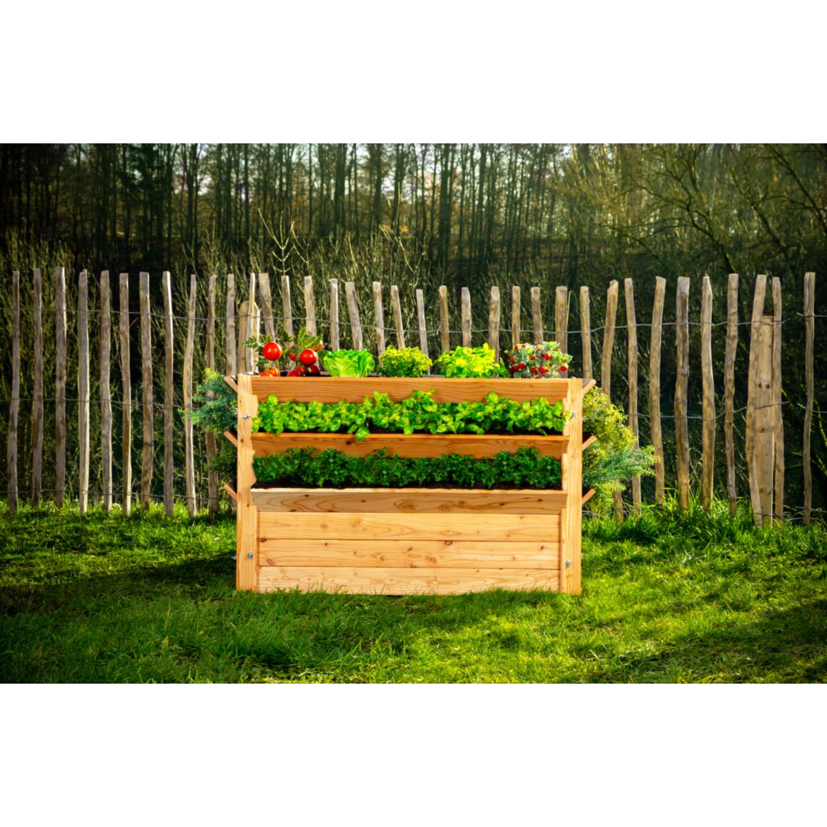 Westmann Hochbeet Premium XXL 124,5x90,5x73cm Bild 2