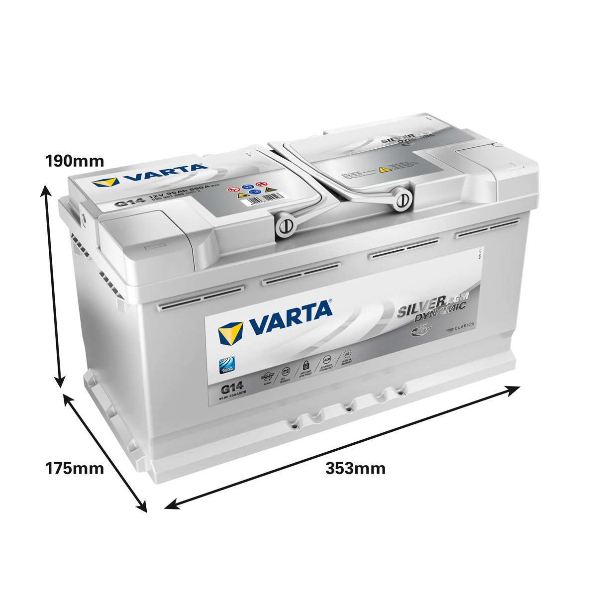 Varta Silver Dynamic G14 Bild 5