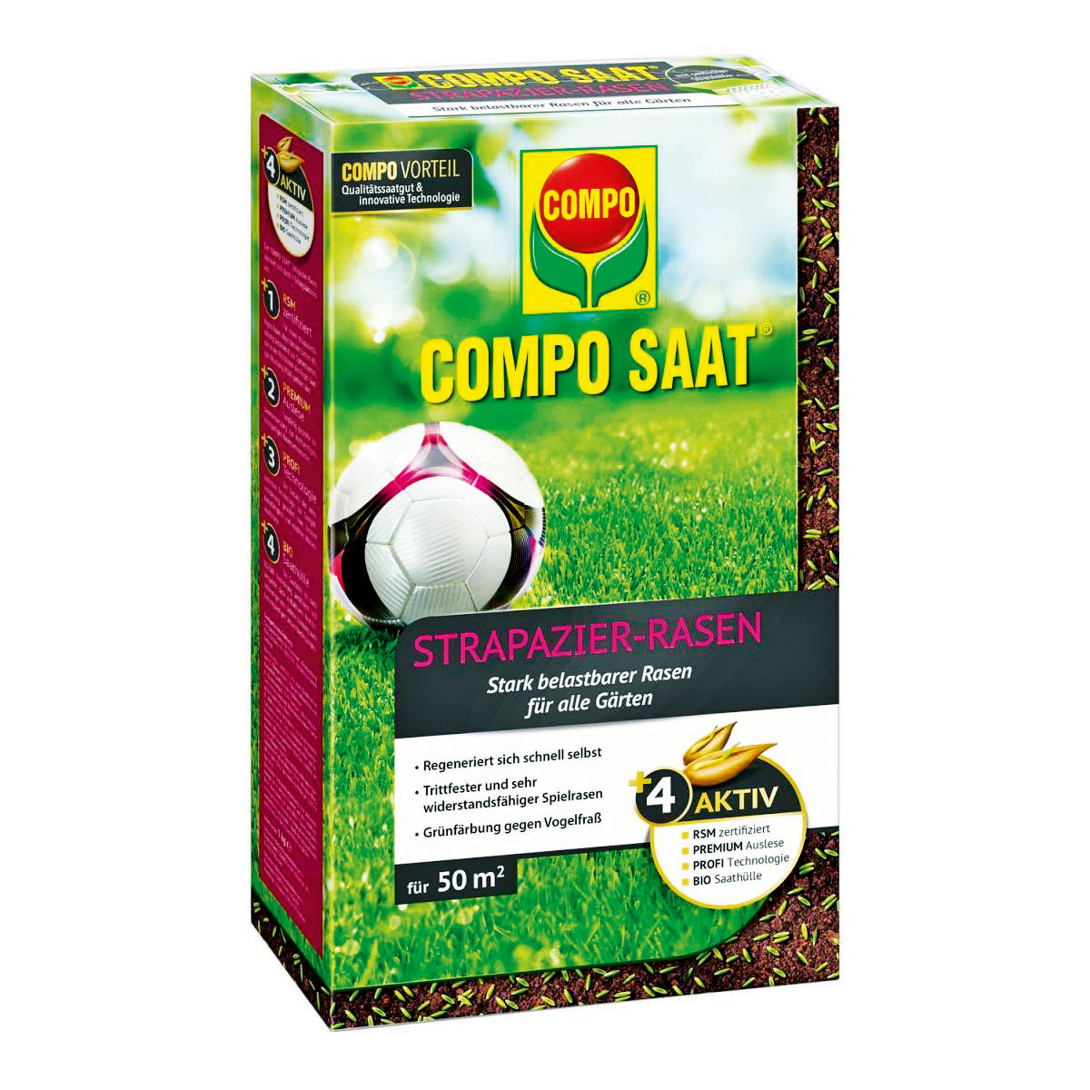 Compo SAAT Strapazier-Rasen 1 kg für 50 m²