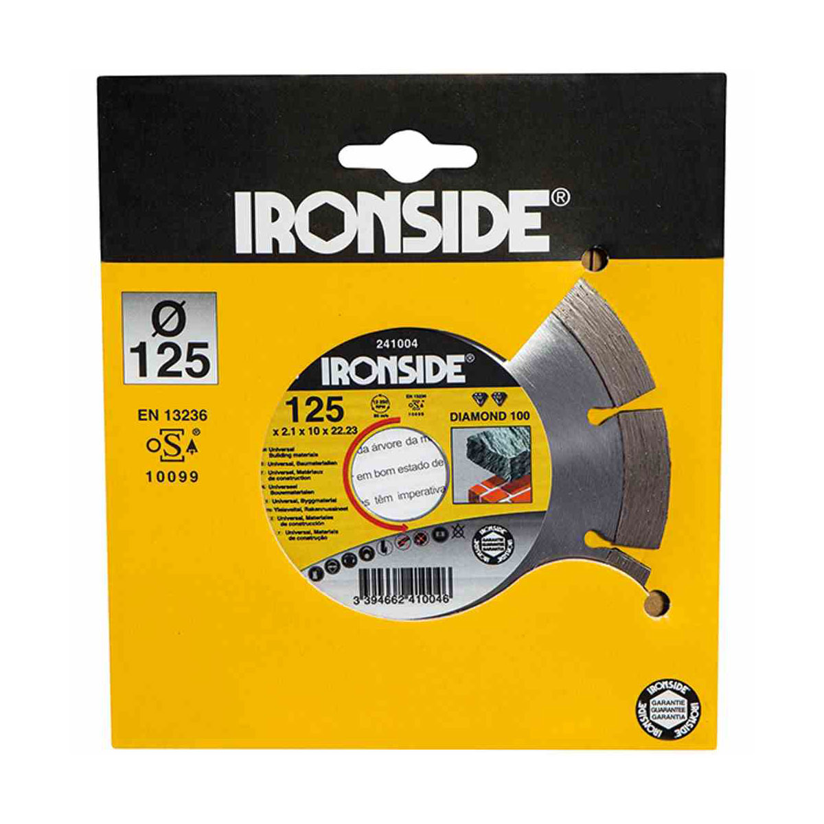 Ironside Diamanttrennscheibe 125 mm