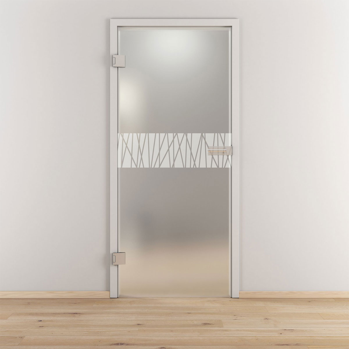 Novadoors Glasdrehtür NOVA 546 mattiert 70,9 x 197,2 cm Links Bild 2