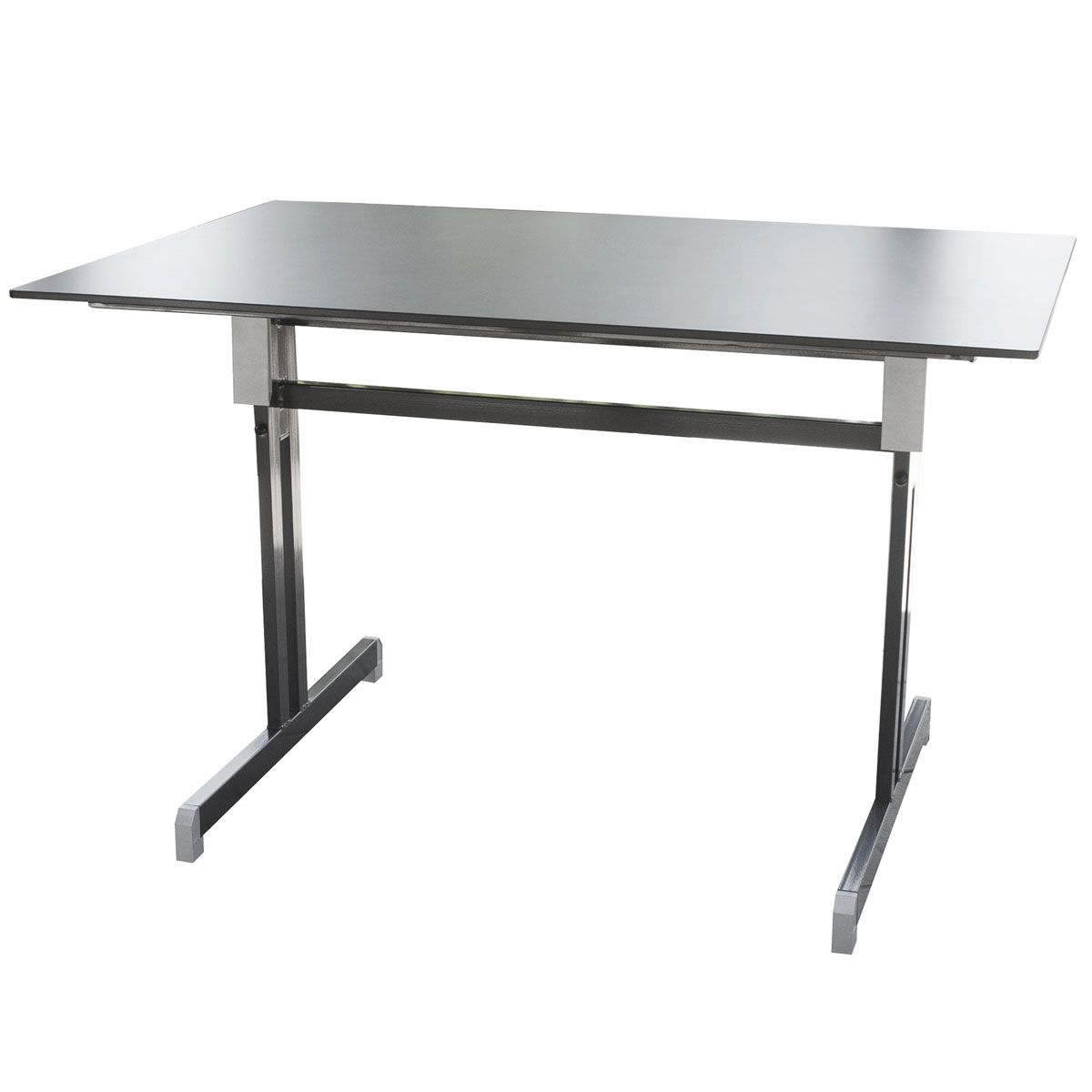 ALCO Säulentisch Gastro 120 x 80 x 74 cm anthrazit