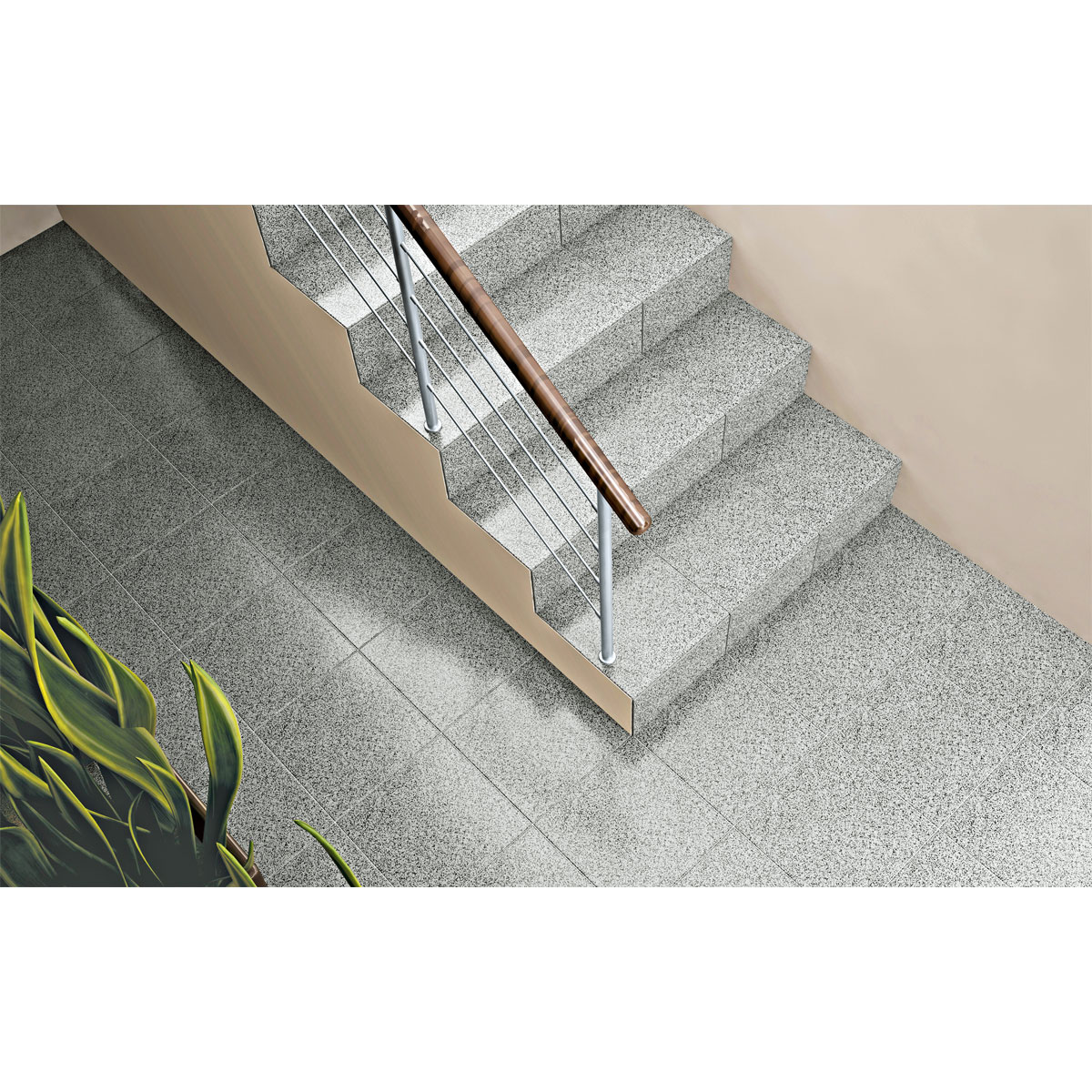 Feinsteinzeug Triton grau 30 x 30 cm Bild 2