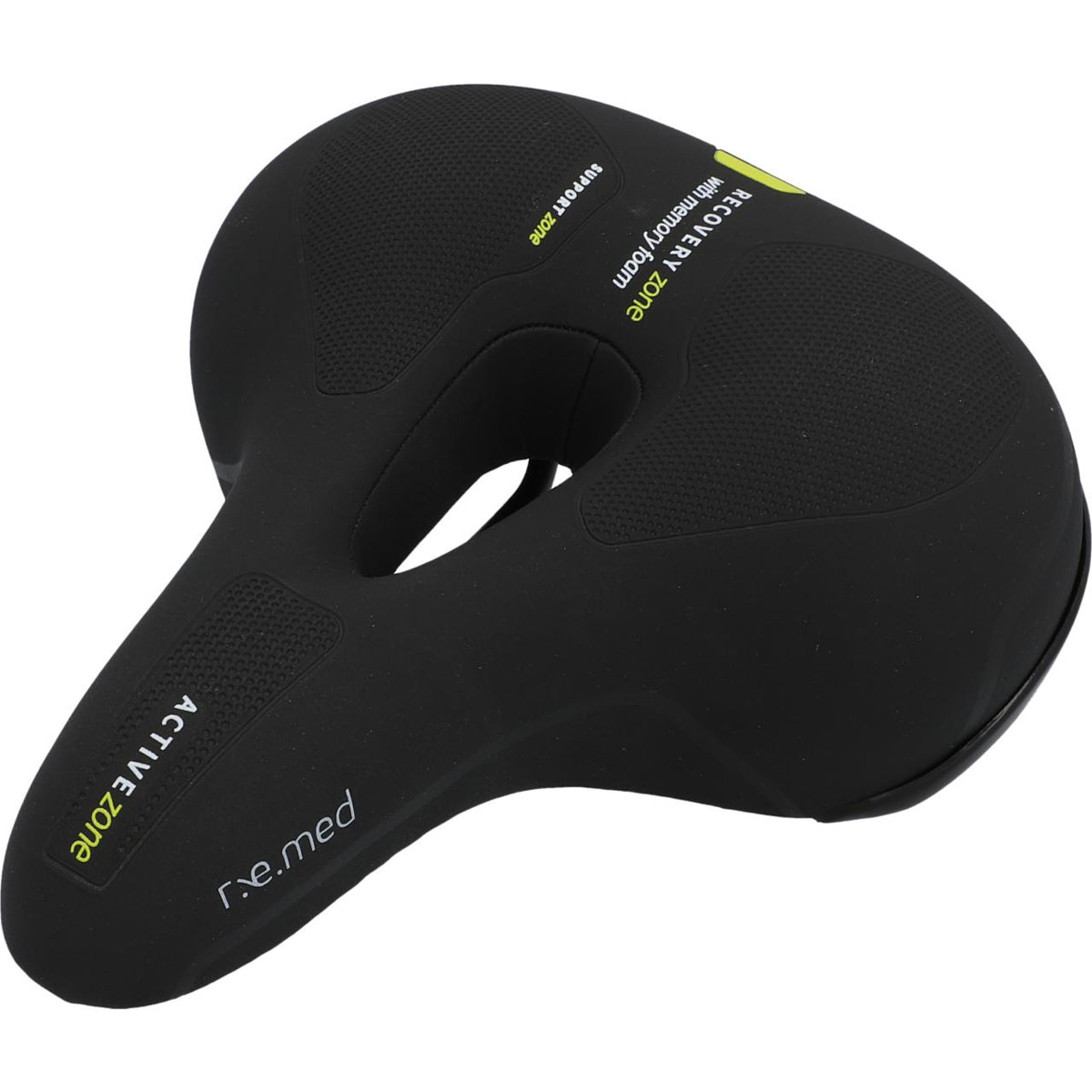 Fischer Bikes Sattel R.E.Med Memory Foam für Tourenrad schwarz Bild 2