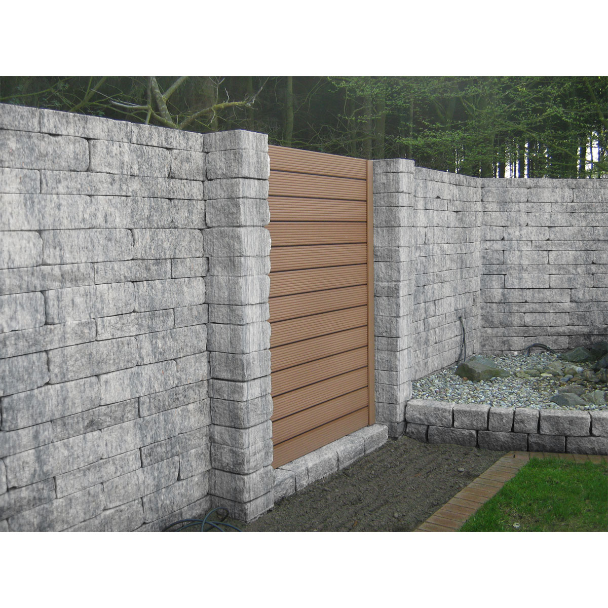 Diephaus  Mauerstein Cup Weiss-Schwarz 50 x 25 x 15 cm Anfangsstein Bild 2