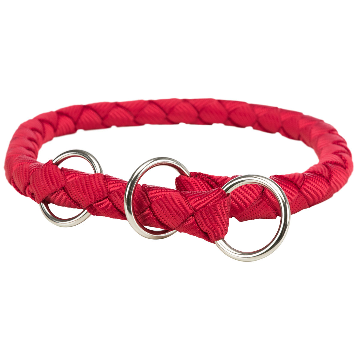 Trixie Zug-Stopp-Halsband Cavo Größe L 47-55 cm 18 mm rot