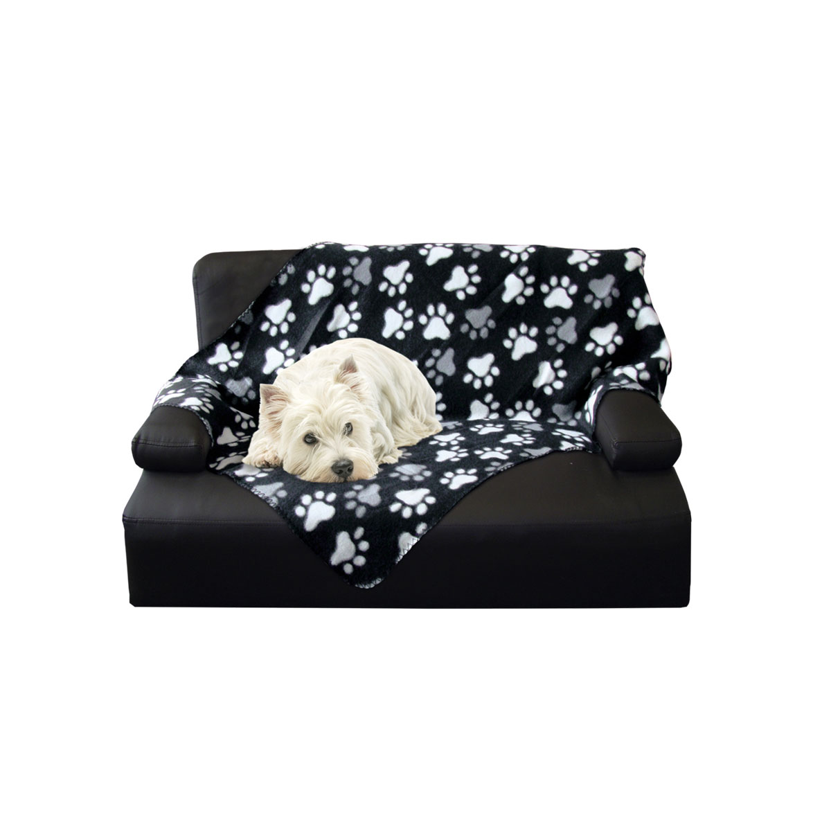 Nobby Hundedecke schwarz Classic Pippa 100 x 150 cm Bild 3