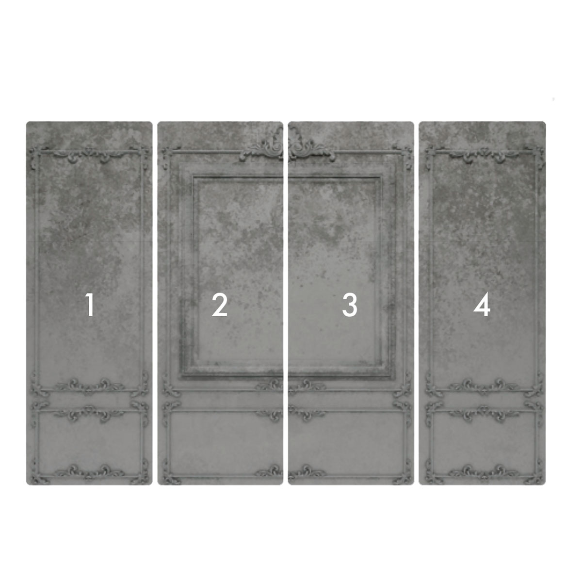 Komar  Vlies Fototapete Patina Panels 400x280 cm Bild 3