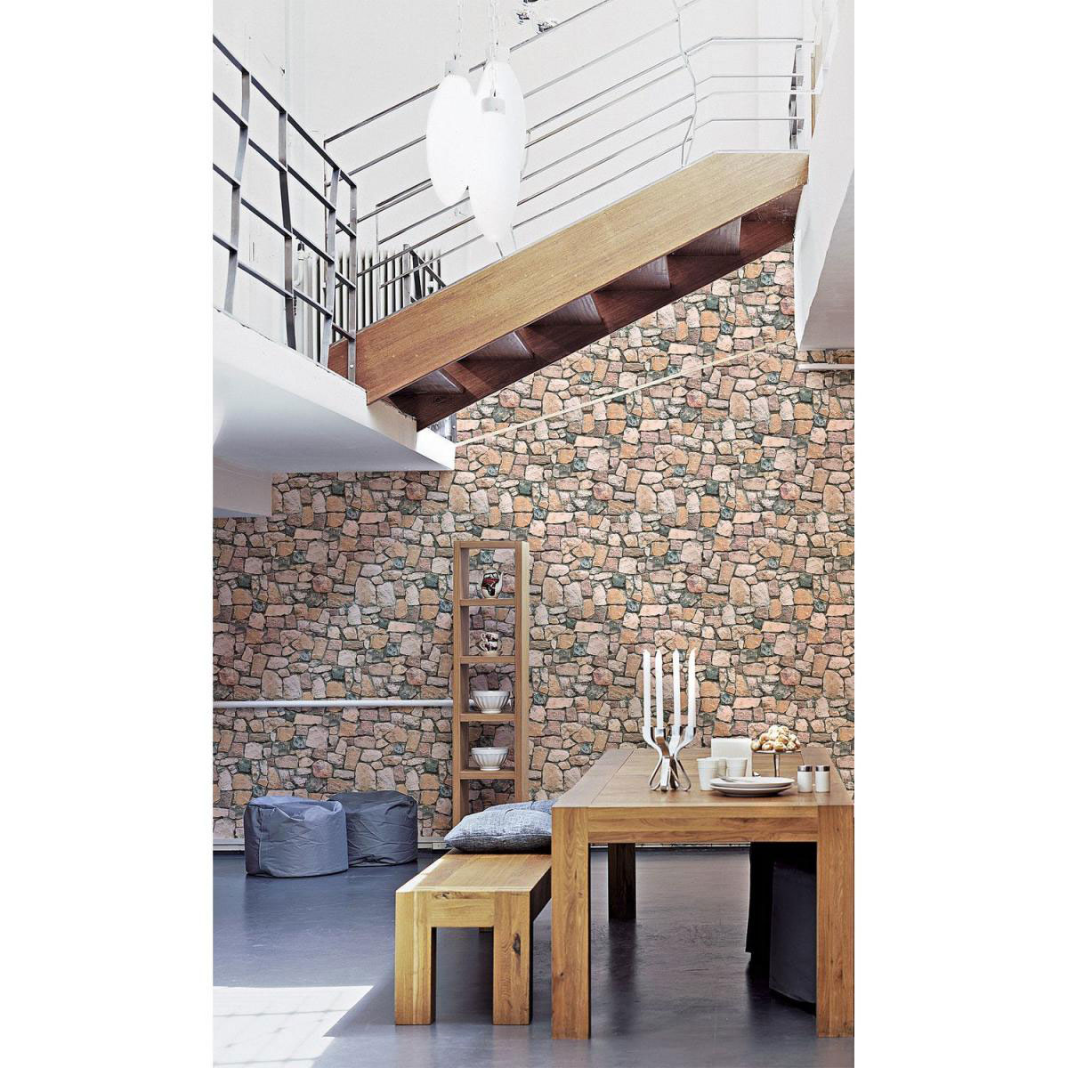 Prägetapete Bruchstein Bild 2