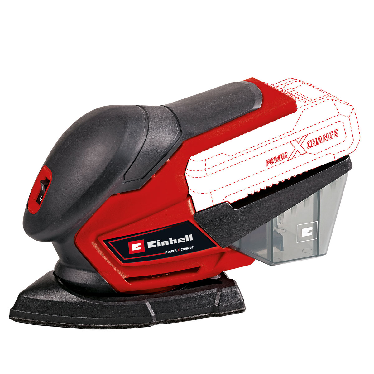 Einhell Akku-Multischleifer TE-OS 18/150 Li-Solo