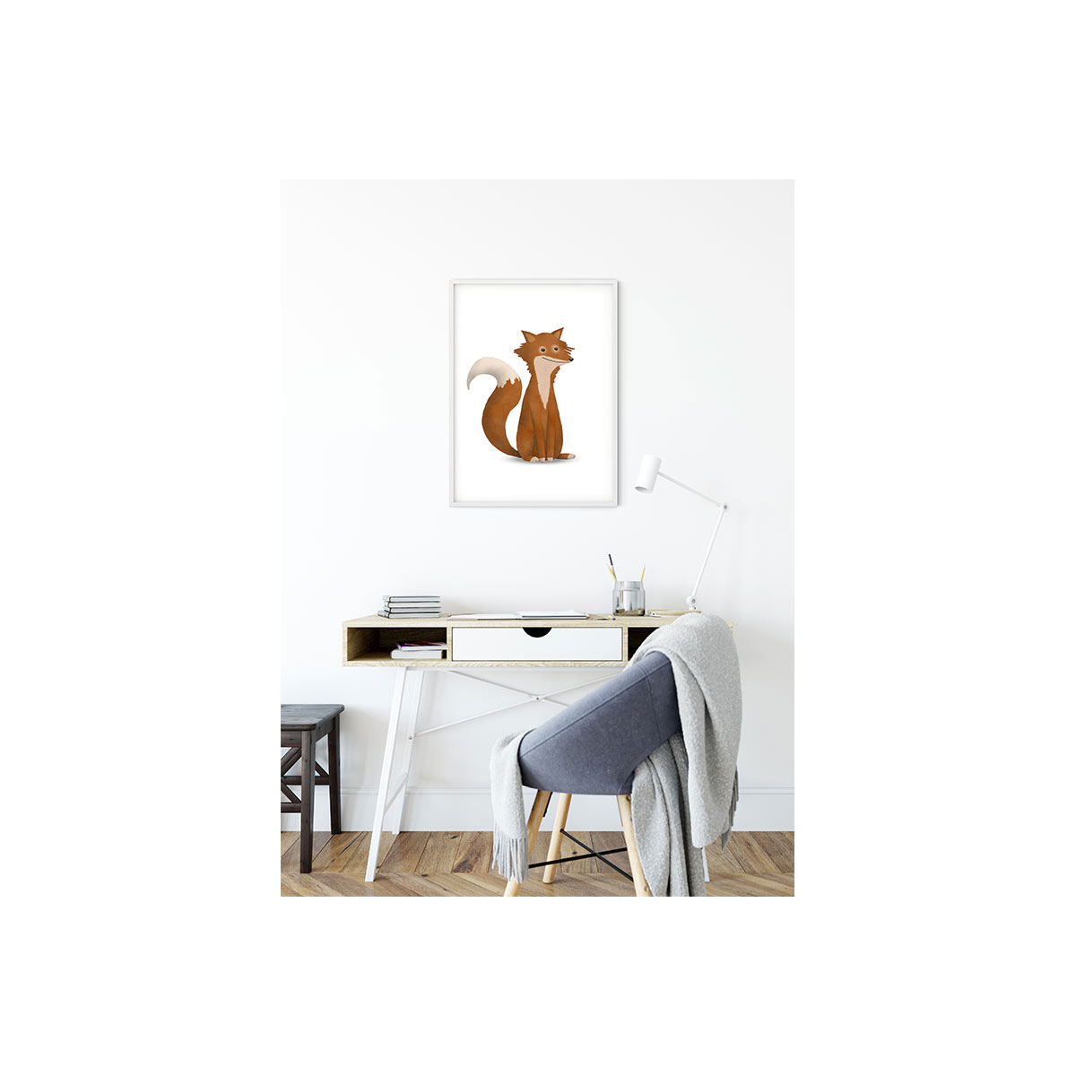 Komar  Wandbild Cute Animal Fox 30x40 cm Bild 6