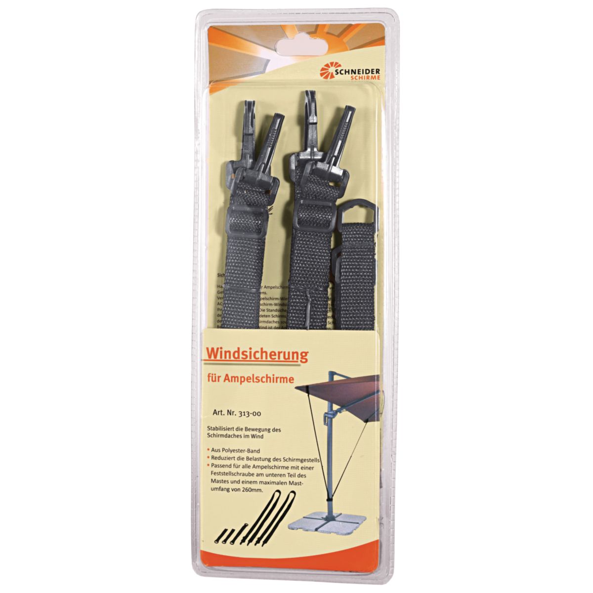 Schneider Schirme Windsicherung für Ampelschirme