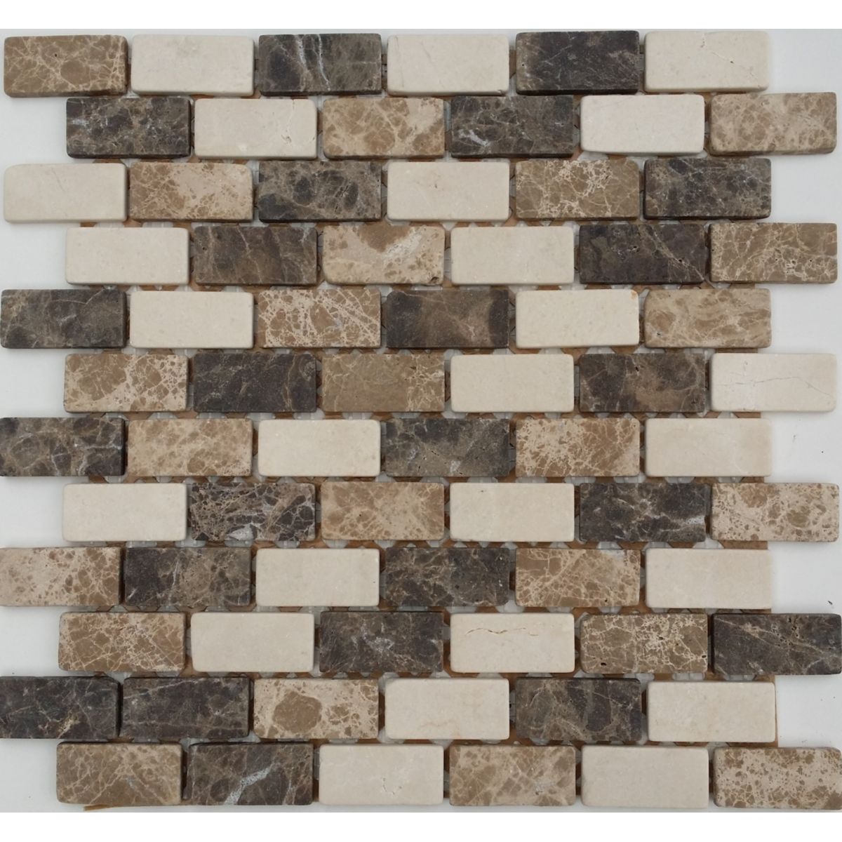 Mosaikfliese Java Mix beige 30 x 30 cm