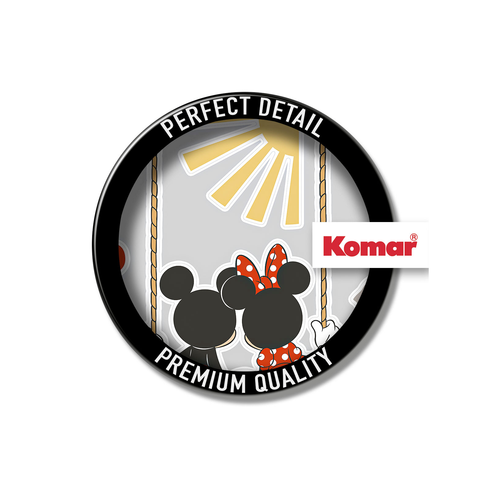 Komar  Wandtattoo Mickey Swing 50x70 cm Bild 3