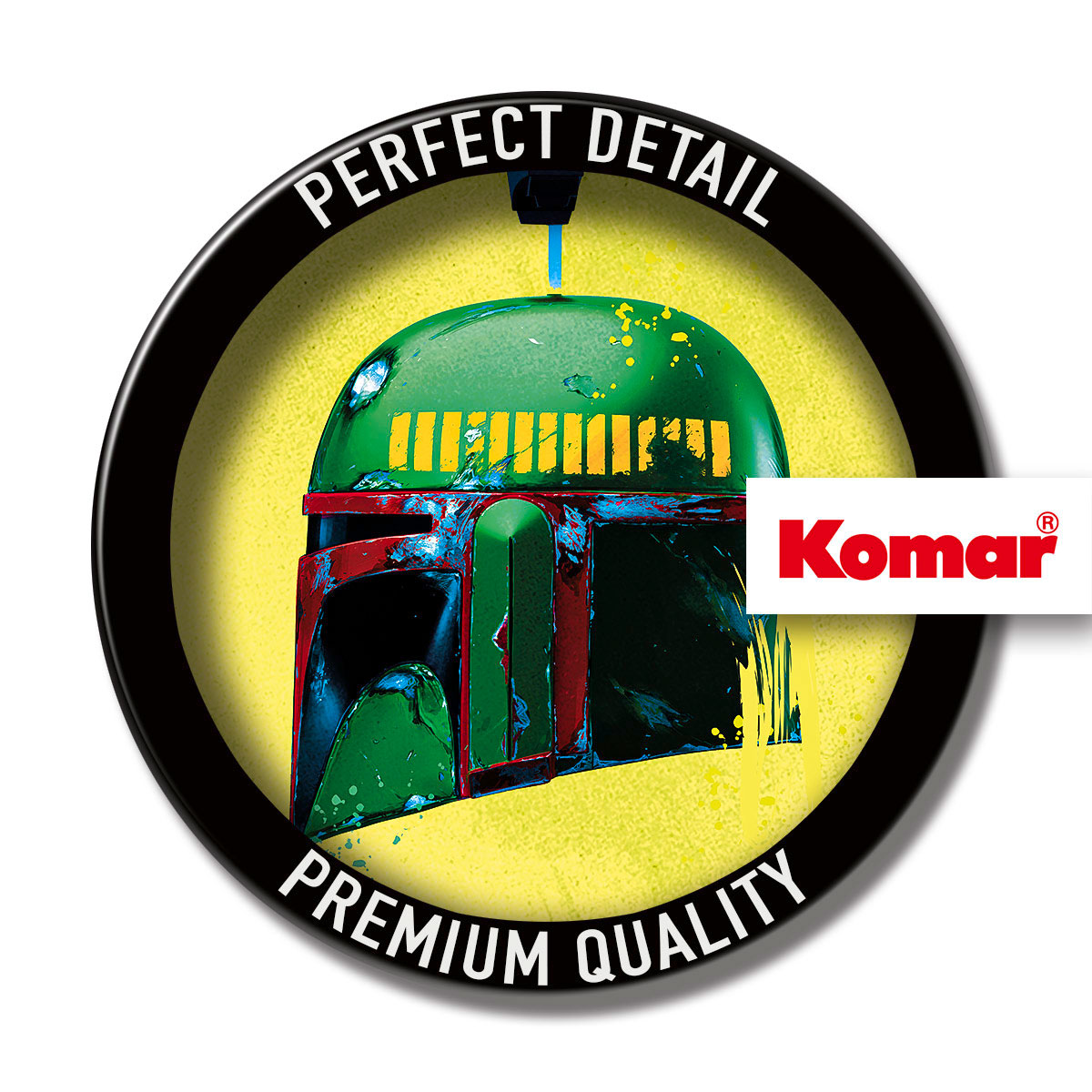 Komar  Wandbild Star Wars Classic Helmets Boba Fett 30x40 cm Bild 5