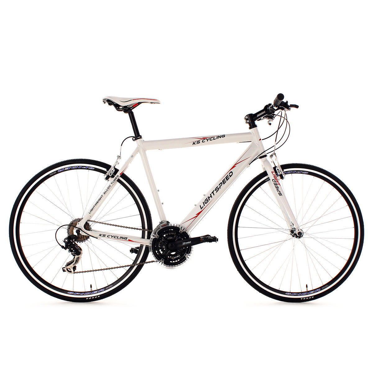 KS Cycling Fitnessbike Lightspeed 58 cm weiß Bild 1