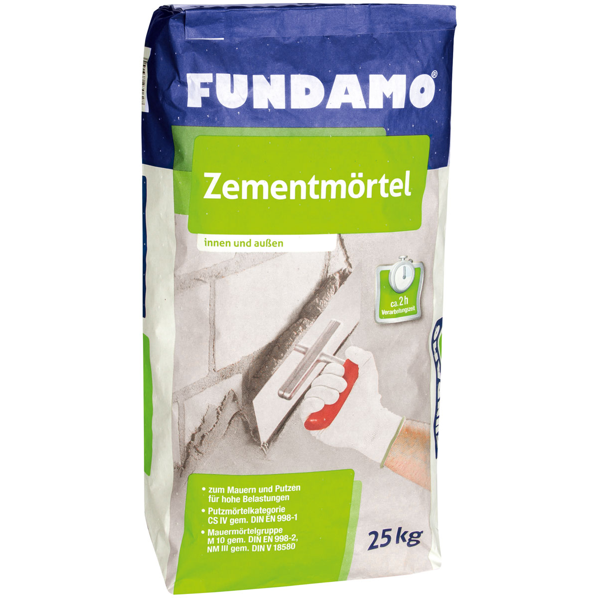 Fundamo Zementmörtel 25 kg