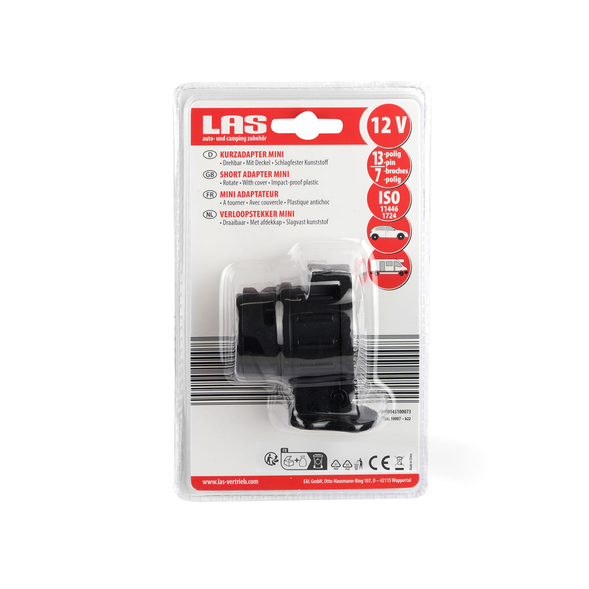 LAS 10007 Kurzadapter Mini 13 auf 7-polig Bild 3