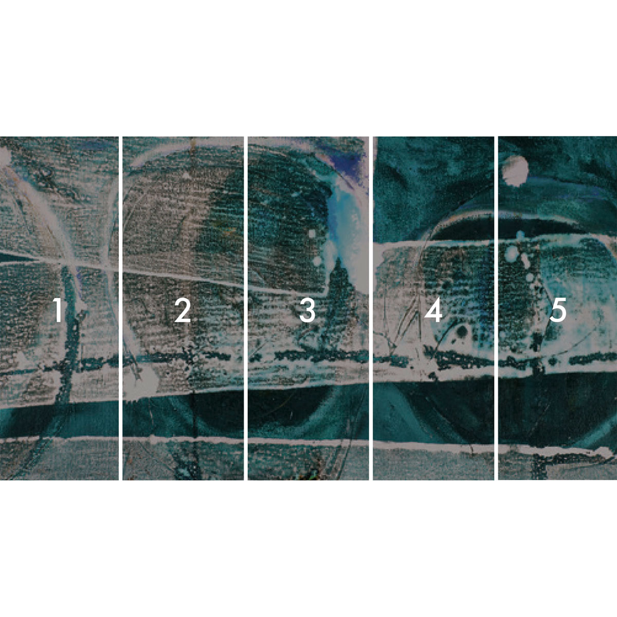 Komar  Vlies Fototapete Tracks Imbricating 500x280 cm Bild 3