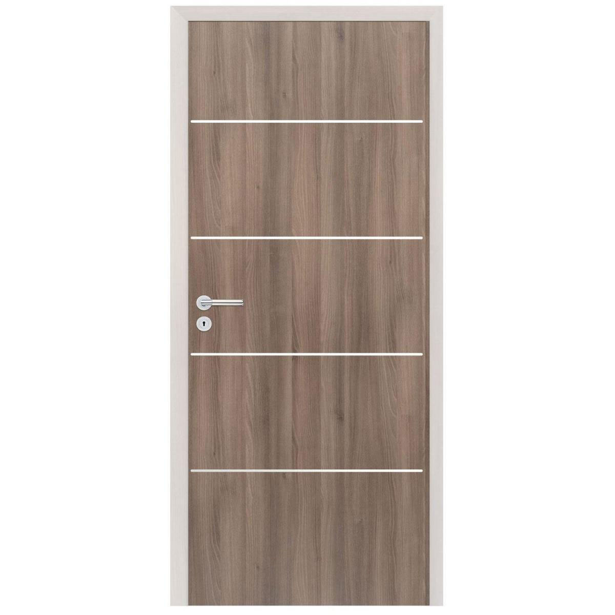 Classen Zimmertür Discovery Esche graphit Anschlag links 198,5 x 98,5 cm