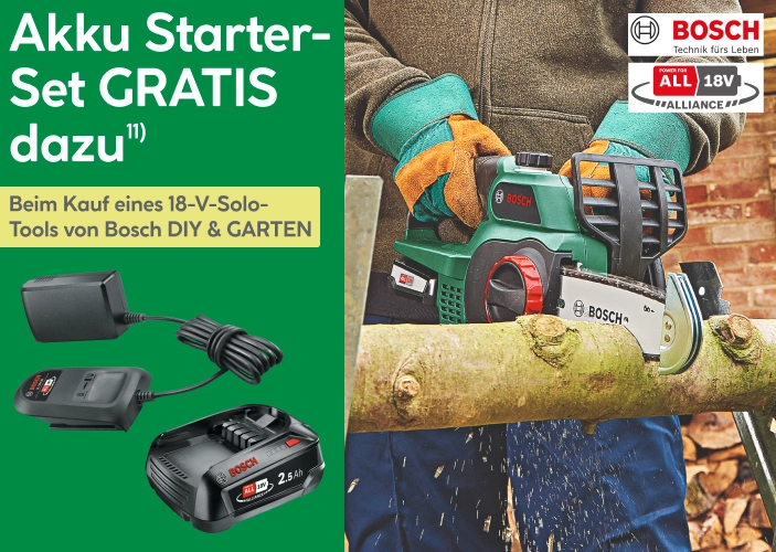 Akku Starter-Set GRATIS dazu