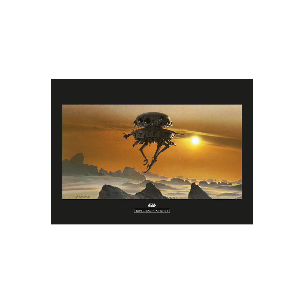 Komar  Wandbild Star Wars Classic Hoth Probe Droid 70x50 cm Bild 2