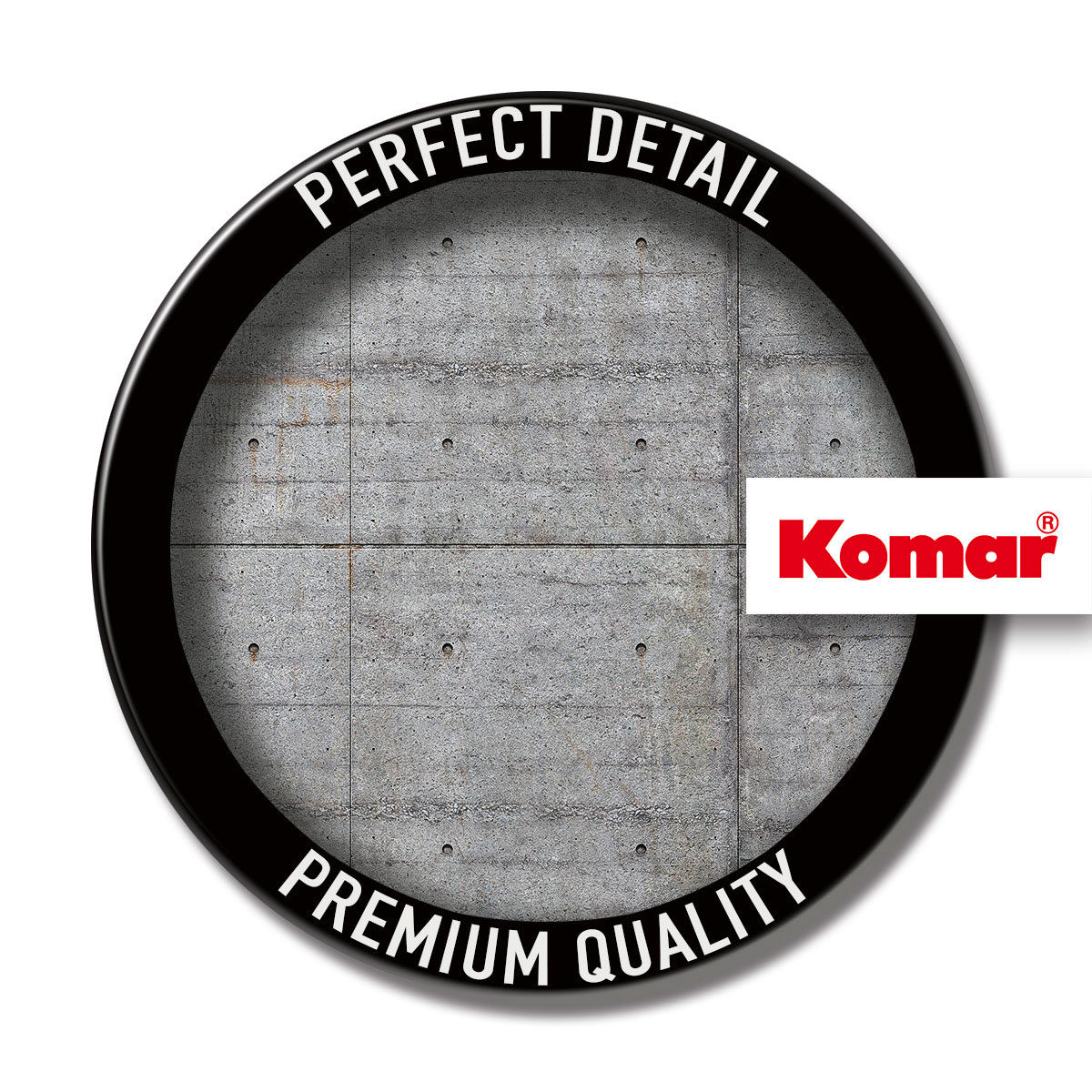 Komar  Vlies Fototapete Concrete Blocks 300x250 cm Bild 4