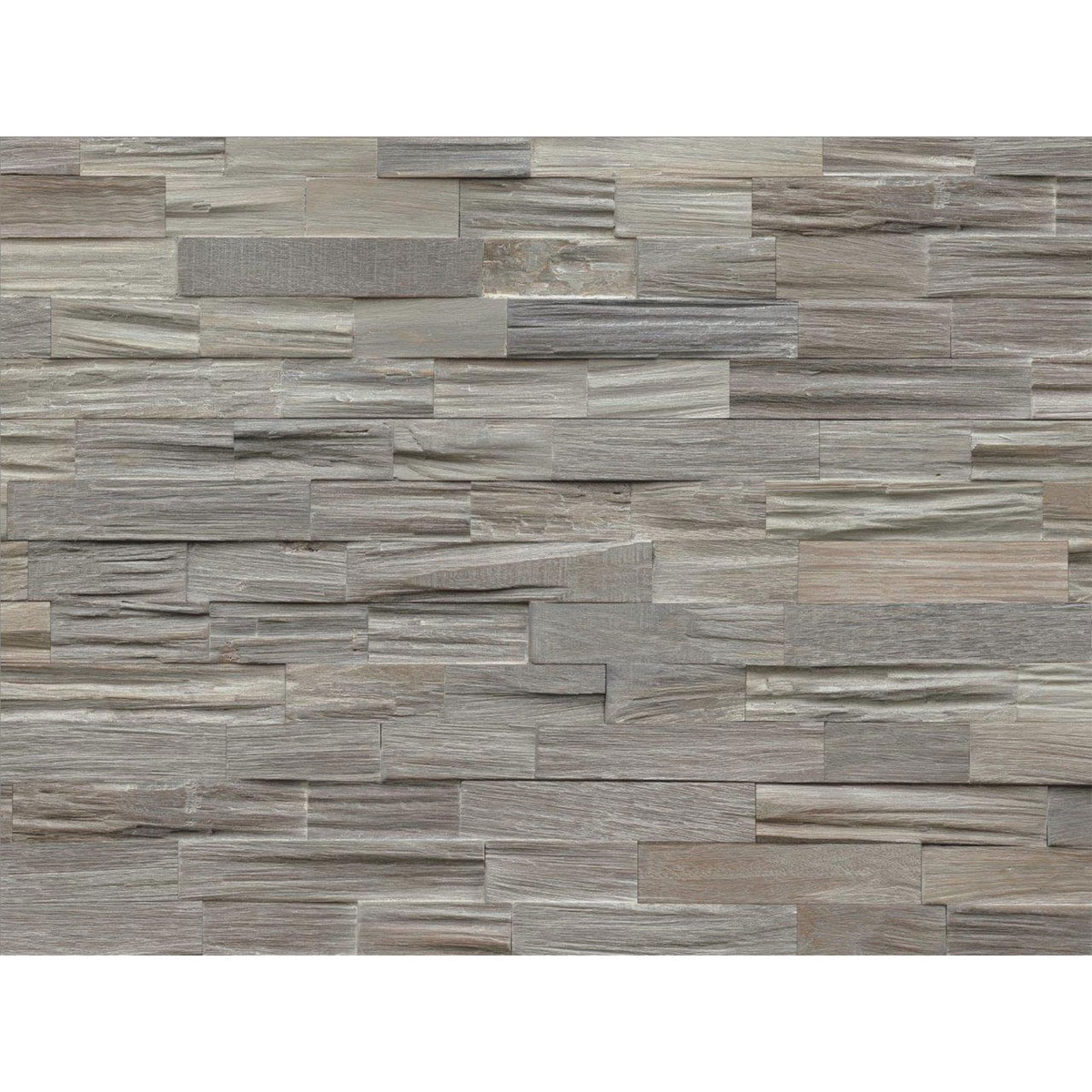 Indo Wandverkleidung Bangkirai Whitewash 5er-Set