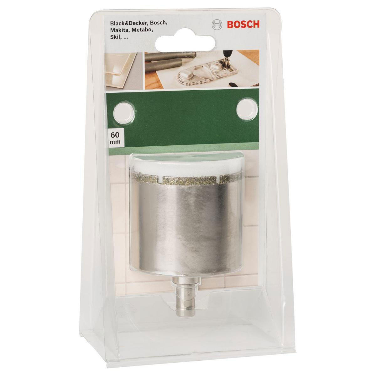 Bosch  DIY Lochsäge Diamant Keramik Durchmesser 60 mm Bild 2