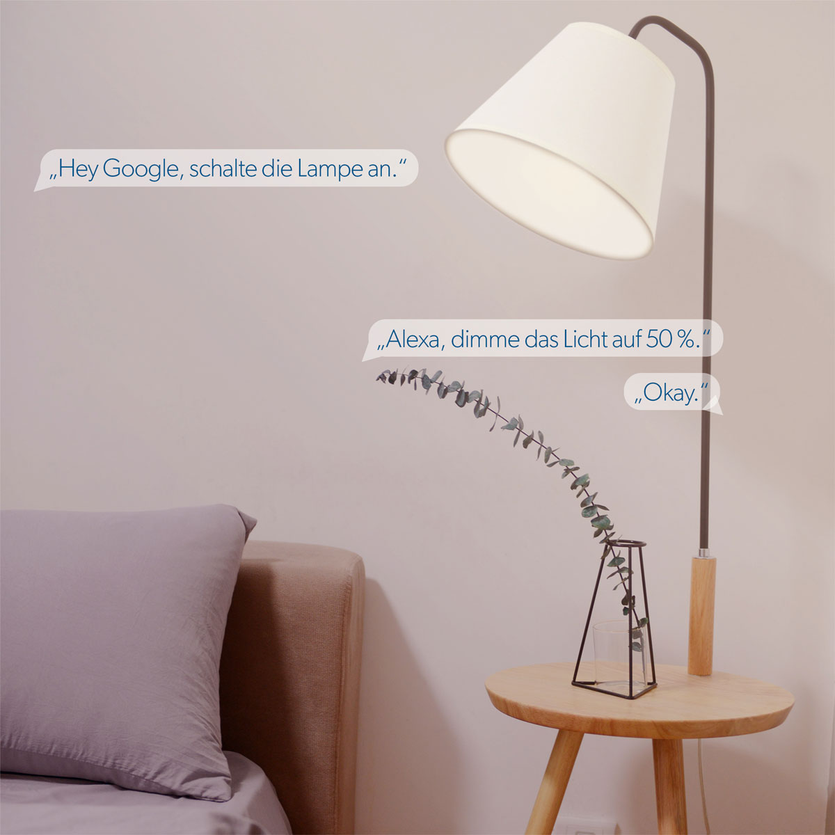 Unitec WIFI LED-Leuchtmittel Smart E14 3,5W RGB CCT dimmmbar Bild 10