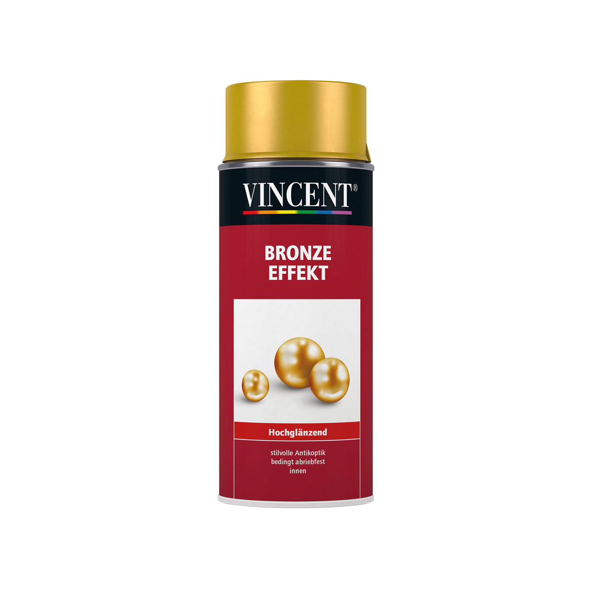 Vincent Bronze Effekt Gold Glänzend 0,4 L