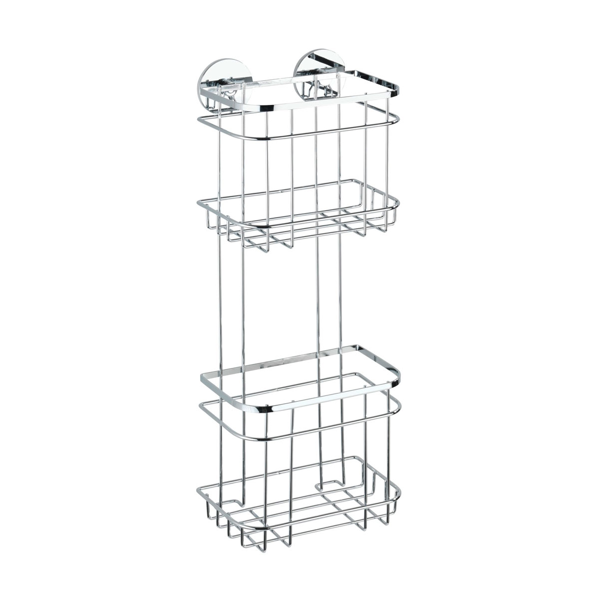 Wenko Turbo-Loc Wandregal 2 Etagen