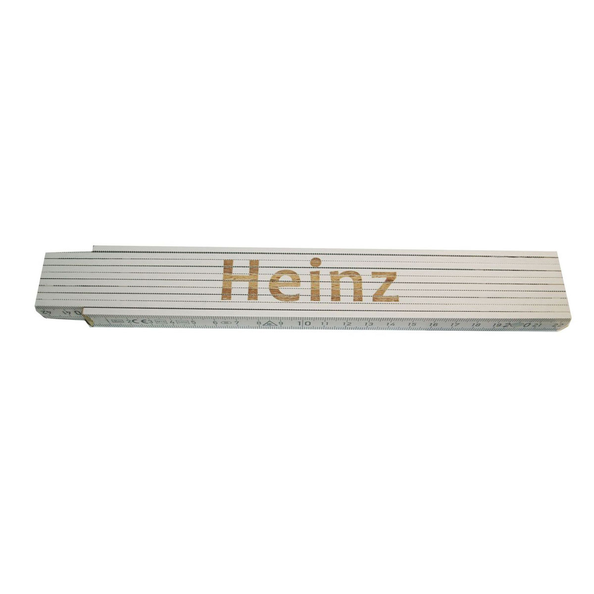 Meterstab Heinz 2m weiß